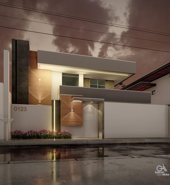 Fachada noite- Edmilson Bruno